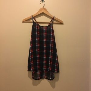 Plaid Top